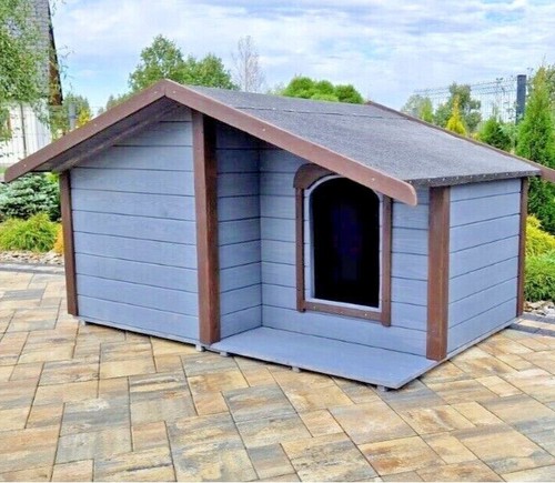 Outdoor dog kennel - outdoor, house
